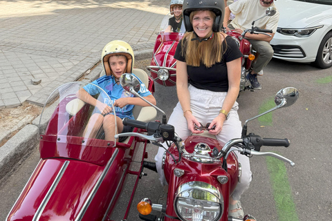 Madrid Highlights: Private Vintage Sidecar Tour (1 Hour)