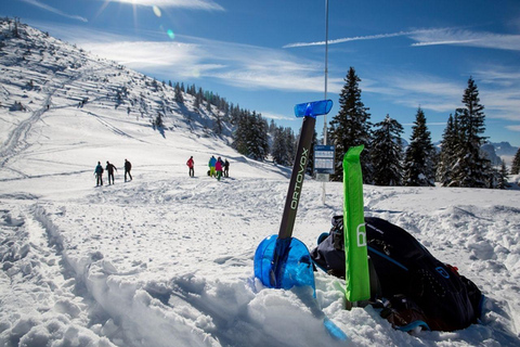 Avalanche training with snowshoe hike in Berchtesgaden LVS training with snowshoe hike in Berchtesgaden