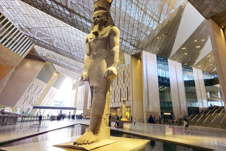 Grand Egyptian Museum & Khan El Khalili Bazaar Guided Tour Shared Tour with Entry Ticket