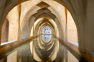 Real Alcázar von Sevilla, Festung und Palastkomplex.