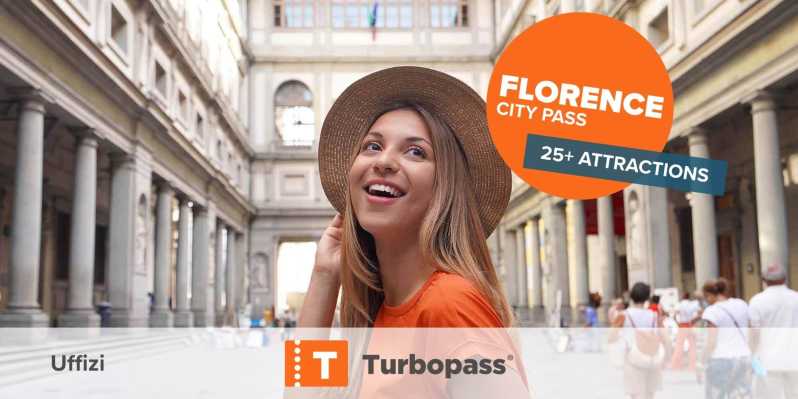 Florencia: Pase turístico para museos, visitas y autobús con paradas libres
