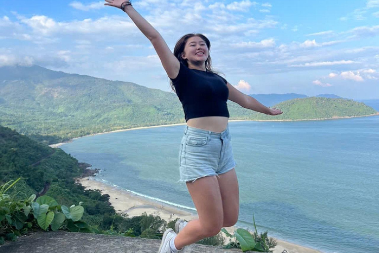 Easy Rider Tour:Hai Van Pass, Lang Co Beach,Marble Mountains Easy Rider Tour via Hai Van Pass: from Hoi An-Da Nang to Hue