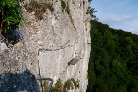 The Dent du Chat: Via Ferrata The Cat's Tooth: Via Ferrata
