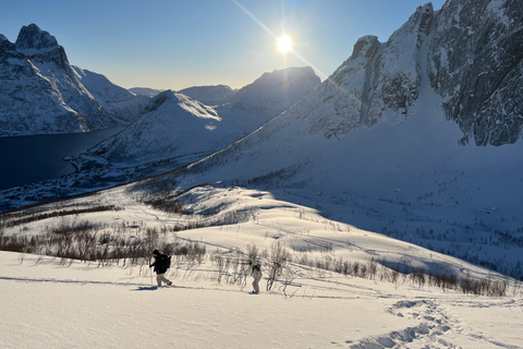 Tromsø: Snowshoe Hike on Senja to Hesten with Views of Segla From Tromsø: Snowshoe Hike to Hesten
