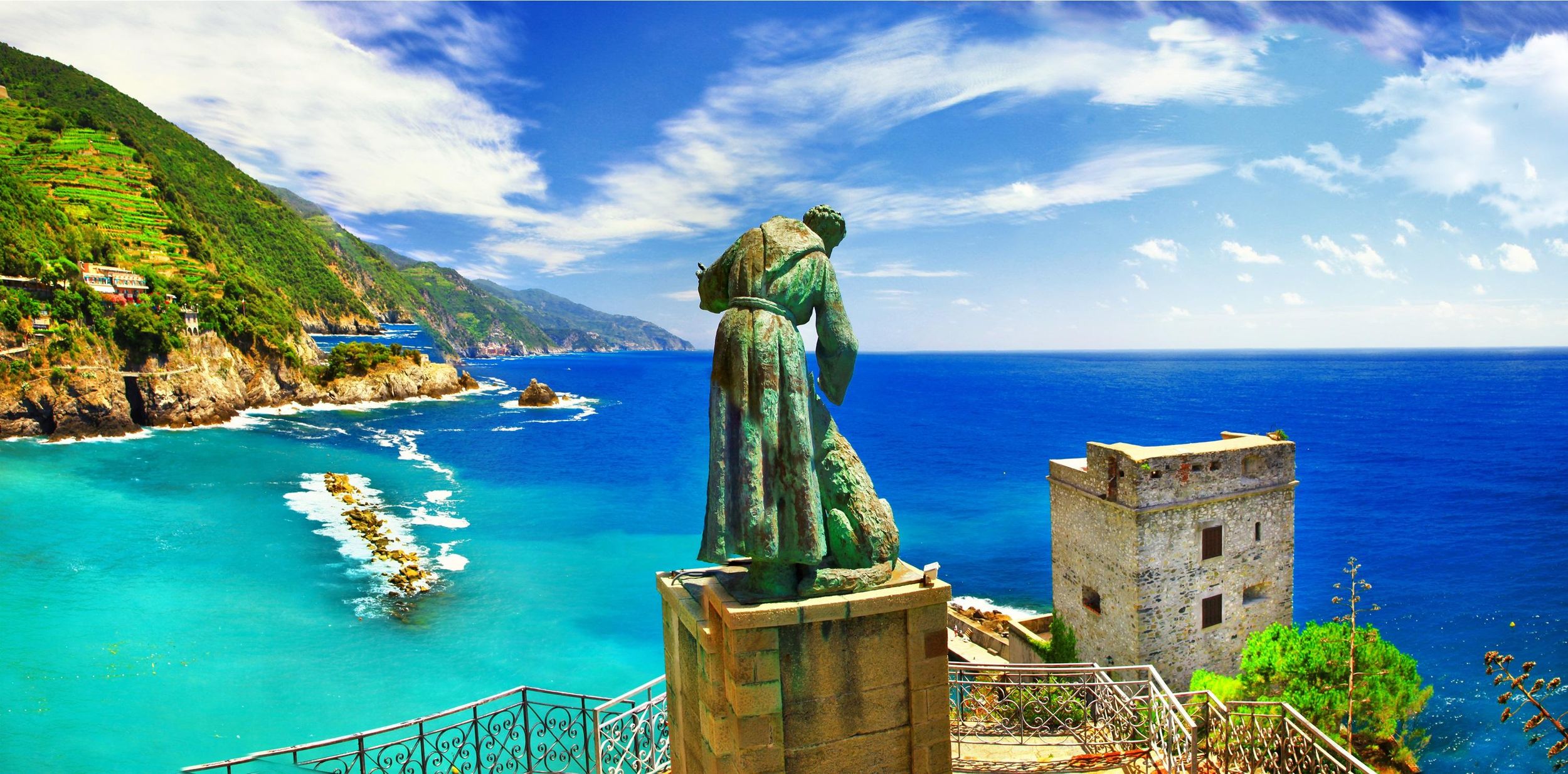 Ab Florenz: Bootsabenteuer in Cinque Terre und Portovenere