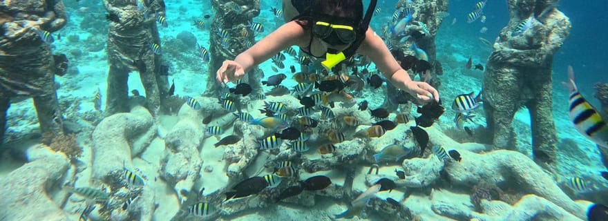 GILI T : EXCURSION PRIVÉE DE PLONGÉE EN APNÉE 5 HEURES 3 GILI