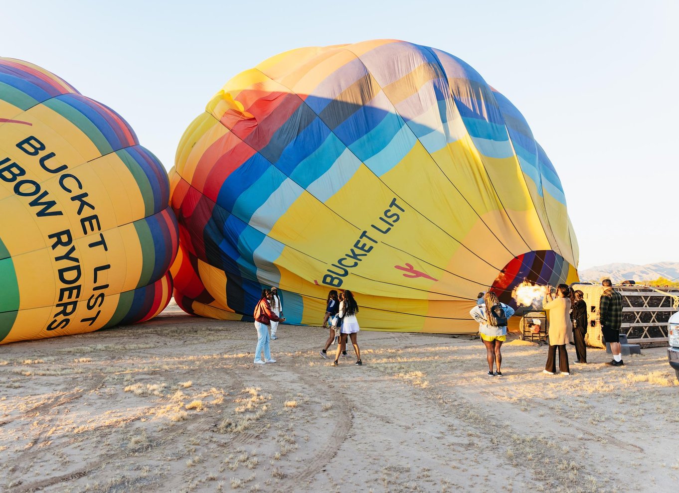 Phoenix: Luftballonflyvning med champagne