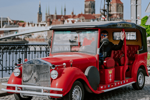 60 minuti di visite turistiche in auto retrò, Danzica