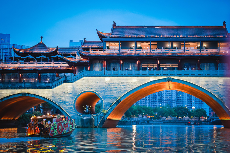Chengdu: JinJiang River Night Cruise Tickets