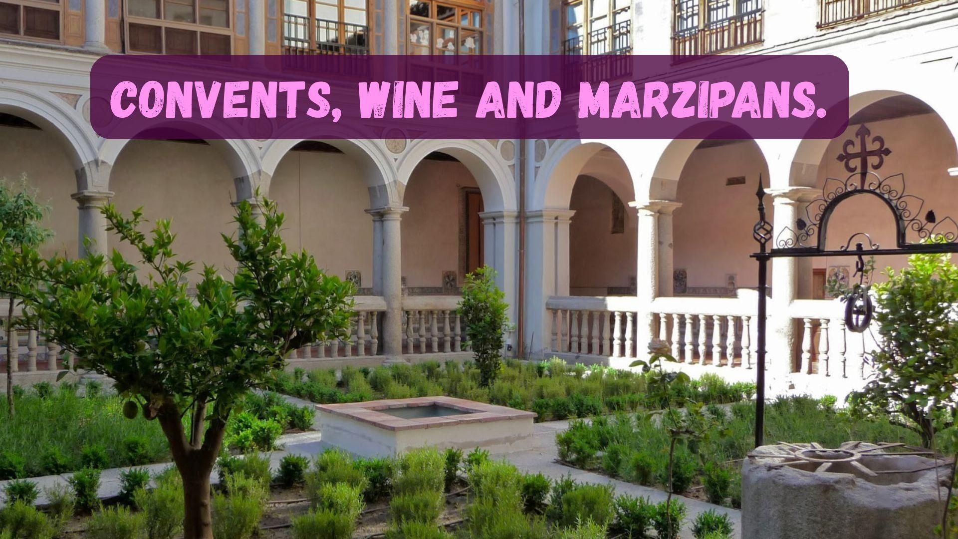Englisch: Marzipan-Kloster-Strecke in Toledo mit Verkostung und Wein