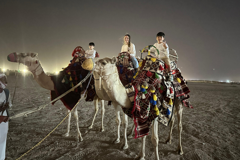 Riyadh:Red Sand Dunes camel ride&Quad&Sandboarding Adventure Private Tour with pick up and drop off from your location