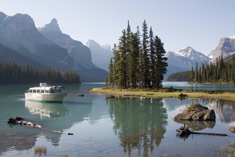 Jasper : Circuit de la faune et des chutes d&#039;eau avec la croisière Maligne