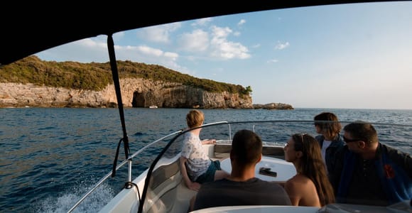 Spedboat tour Tivat - Blue Cave,island Our Lady of the Rocks