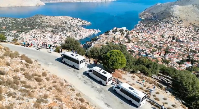 Visit Symi Bus Excursions To Panormitis Monastery in Datça, Turkey