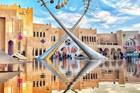 Visita de la ciudad de Doha y paseo en barco dhow para pasajeros de cruceroVisita de la ciudad de Doha y paseo en dhow para pasajeros de crucero