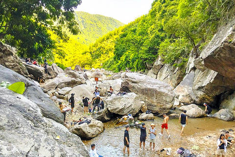 Vietnam Hidden Charm and enjoy Crystal Waterfall by Bicycle