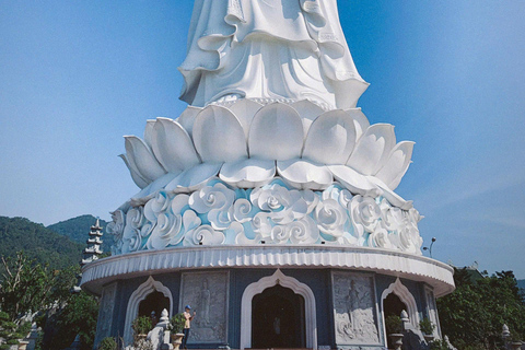 Da Nang: Private Da Nang City Tour & Local Guides & 3 stops From Da Nang: Marble Mountains, Lady Budda & Dragon Bridge