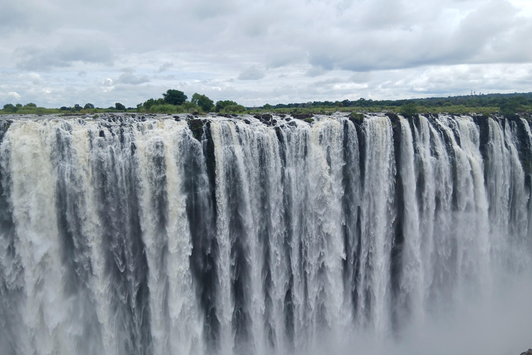 Victoria Falls: Private leisure tour with dinner transfer