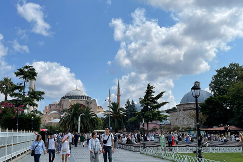 Istanbul: Hagia Sofia &amp; Basilica Cistern Tour med biljetter