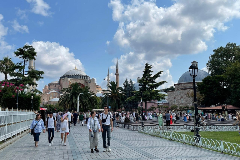 Istambul: Excursão à Hagia Sophia e à Cisterna da Basílica com ingressos