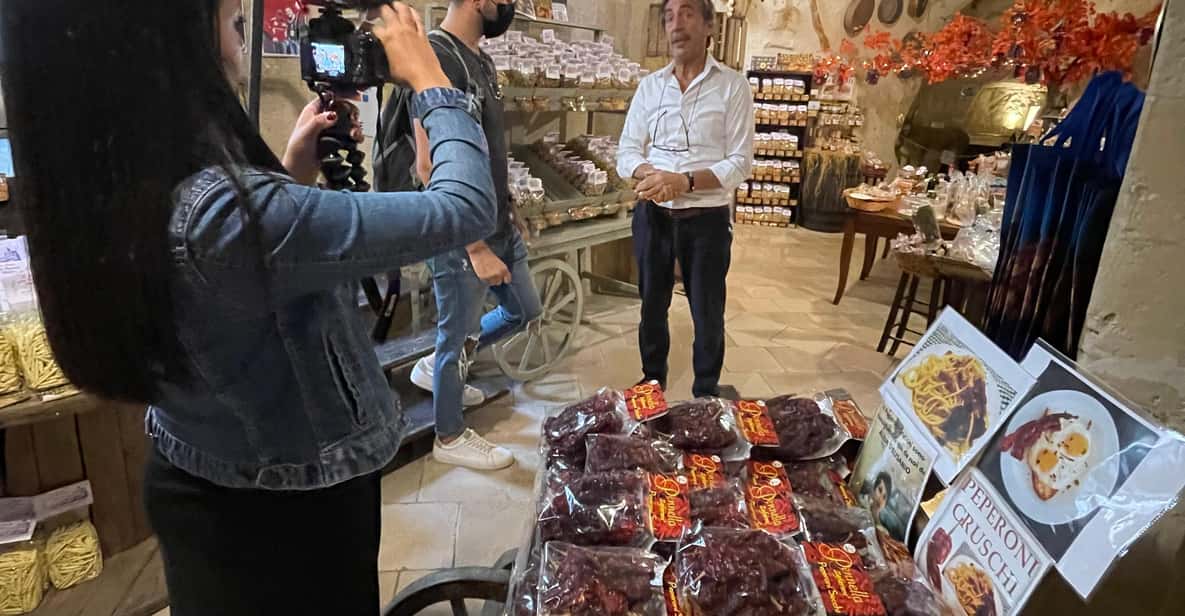 Afbeelding 11 van Matera: Proeverij van lokale producten en wijn in oude grotten in de Sassi