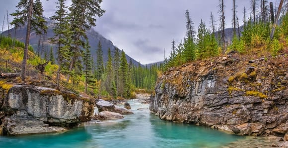 From Banff: Marble Canyon and Radium Hot Springs Day Trip
