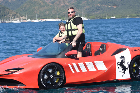 Marmaris: Watersport Jet Car with Family Vehicle Option 4-Person Jet Car Experience