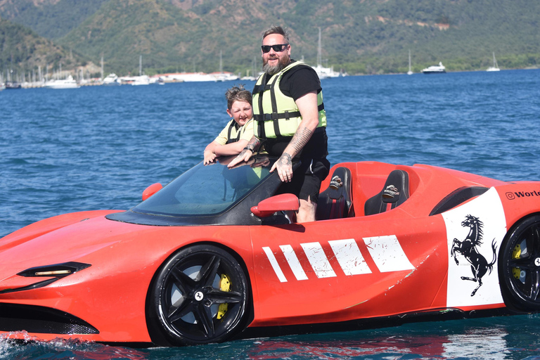 Marmaris: Watersport Jet Car with Family Vehicle Option 4-Person Jet Car Experience