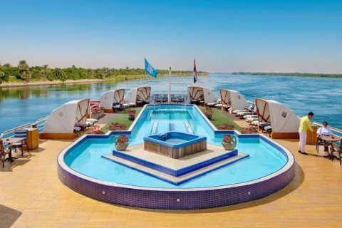4 Nächte 5 Tage Nilkreuzfahrt ab Luxor mit Flug