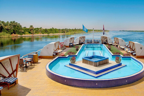 4 Nächte 5 Tage Nilkreuzfahrt ab Luxor mit Flug