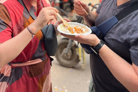 Caminhada gastronômica e patrimonial em Old Delhi