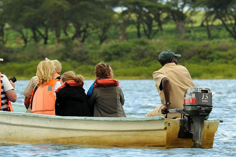 Visite à pied de l&#039;île de Crescent et promenade en bateau à Naivasha