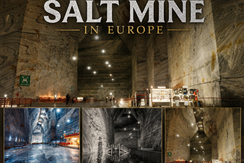 Bucharest:Salt Mine, Peleș, Cantacuzino, Dracula Castle Tour Private tour Maximum 7 participants
