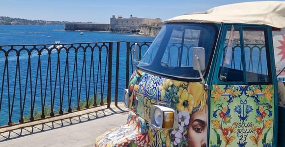 Syracuse Ortigia Ape Calessino Tuk Tuk Tour: History and Sea