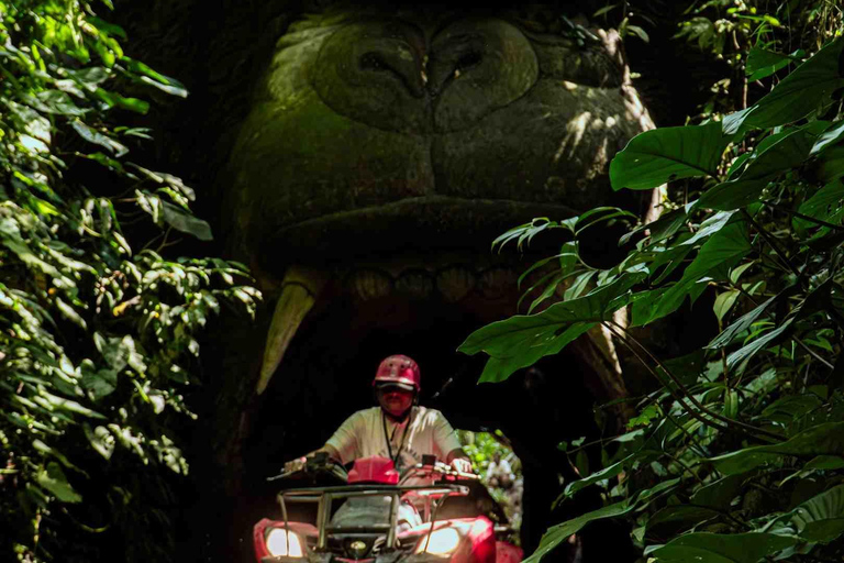 Ubud: Bali ATV Ride Waterfall Temple Cave and Luxury Spa ATV ride single with Luxury Spa in Ubud