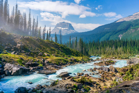 جولة بحيرة لويز، بحيرة موراين، بحيرة إميرالد، الجسر الطبيعي