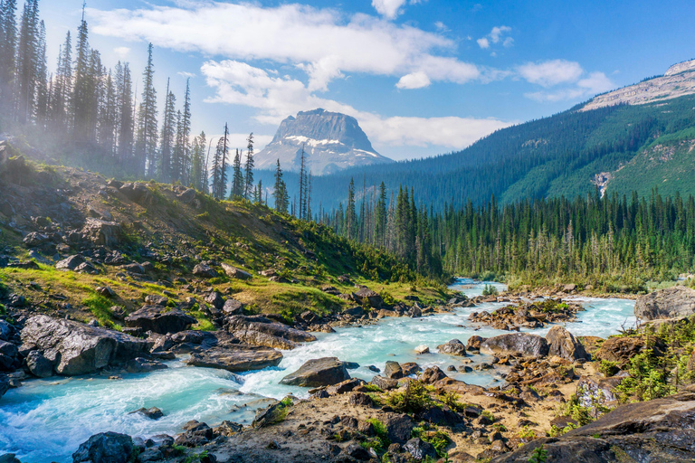 جولة بحيرة لويز، بحيرة موراين، بحيرة إميرالد، الجسر الطبيعي