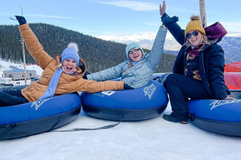 From Denver: Snow Tubing and Hot Springs Mountain Adventure