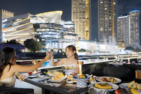 Bangkok: Opulence Luxe Dinner Cruise met Hotel TransferBangkok: De Opulence Luxe Dinner Cruise