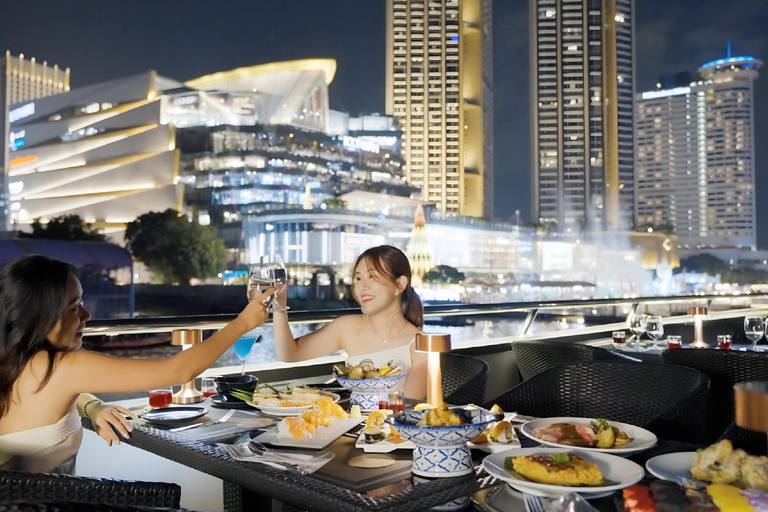 Bangkok: Opulence Luxe Dinner Cruise met Hotel TransferBangkok: De Opulence Luxe Dinner Cruise