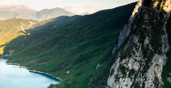 From Durrës, Golem & Qerret: Sunset Hike at Bovilla Lake