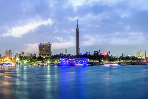 Il Cairo: Crociera con cena sul fiume Nilo con intrattenimentoCrociera sul Nilo a 4 stelle