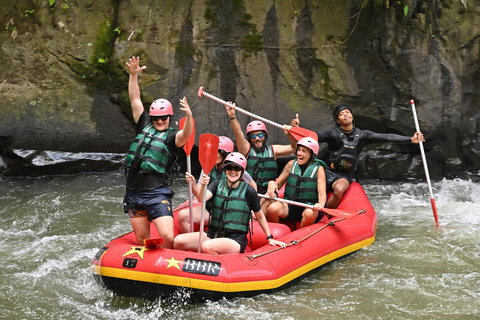 Ubud ATV through River, Cave, Waterfall & Rafting Package Rafting without Shuttle ( Optional with SHUTTLE AVAILABLE )