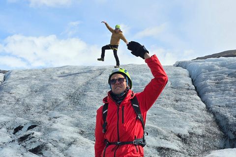 RVK : Randonnée sur le glacier, cascades de la côte sud et plage de sable noir