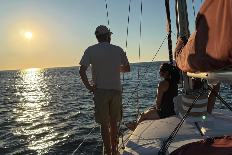 Porto: Douro River Cruise with wine tasting & Sunset option Shared Sunset Sailboat Cruise