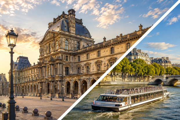 Paris: Louvre Museum Entry Ticket With Guide & River Cruise