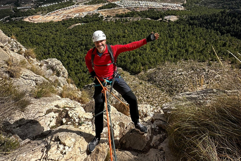 Benidorm: Via ferrata Ponoig, nära Nucia