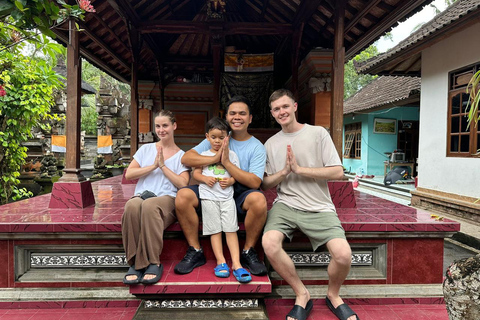 Watching Barong dance, visit Balinese house and purification