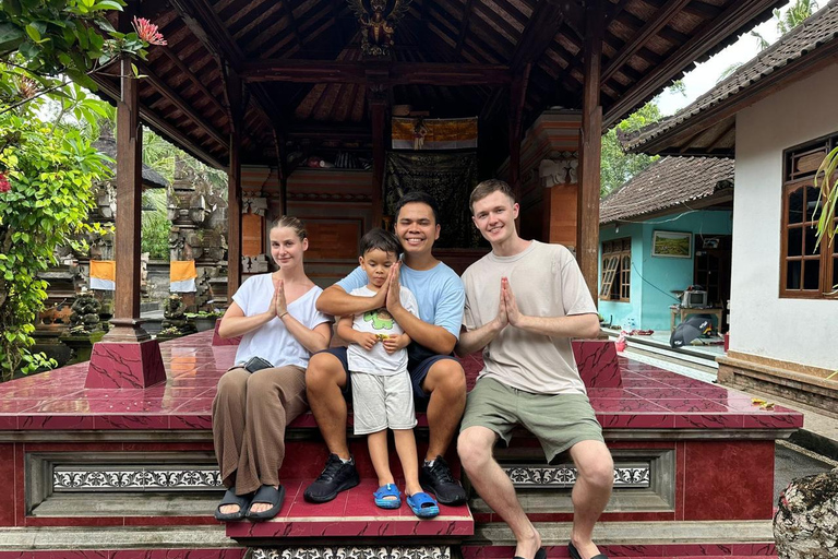 Watching Barong dance, visit Balinese house and purification