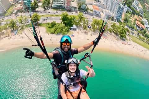 Niterói : vol en parapente biplace privé avec vidéo offerte